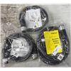 Image 1 : Lot of (3) Assorted Brad Power Cables