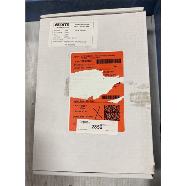 Puls #FPT500.241-002-101 Power Supply