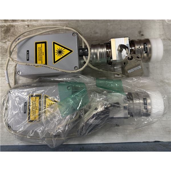 (2) Trumpf #1301227-10-MOS LLK Seite Laser Light Cable Receivers w/#D-78713 / 12-19-27-A1/08
