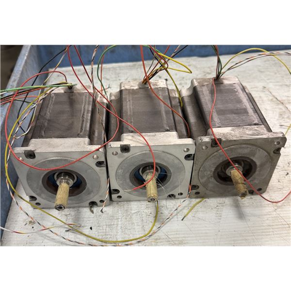(3) Pacific Scientific #N32HREK-LSS-NS-02 1.8 Step Motors