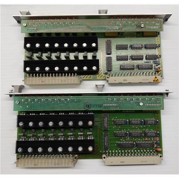 (2) Erni #6120.521.443 990E.CIF.443 16Iso O.C.Out 12-48VDC/2A Boards