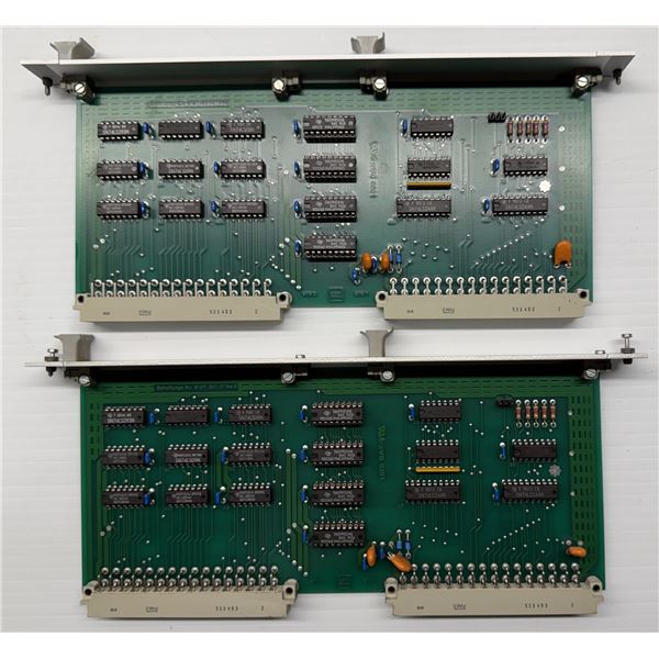 (2) Erni #6120.521.545 990E.CIF.545 4 X RS 232C Interface Boards