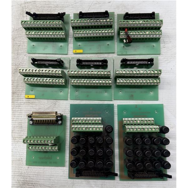 Lot of (9) Misc. Bircher Circuit Boards