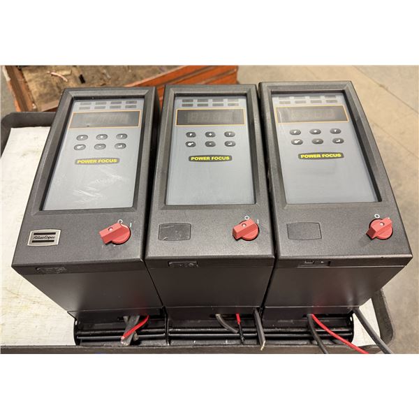 (3) Atlas Copco #8433 7100 05 / PF4000-C-HW Power Controllers