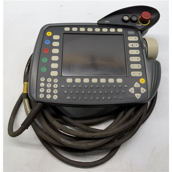 Kuka #KCP2 00-114-255 24V / 0.5A / DC Teach Pendant w/Cable