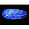1.64ct Australian Black Opal Doublet Full Fire (GEM-22610B)
