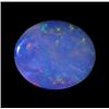 3.08ct Australian Black Opal Doublet Full Fire (GEM-22595C)