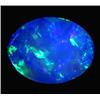 1.89ct Australian Black Opal Doublet Full Fire (GEM-22615C)