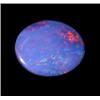 1.75ct Australian Black Opal Doublet Full Fire (GEM-22617E)