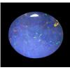 4.13ct Australian Black Opal Doublet Full Fire (GEM-22594A)