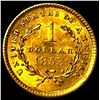 Image 2 : 1853 Gold $1 Liberty Head Type 1 CLOSELY  UNCIRCULATED
