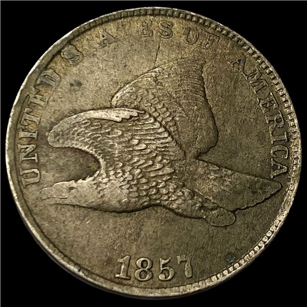 1857 Flying Eagle Cent CLOSELY UNCIRCULATED