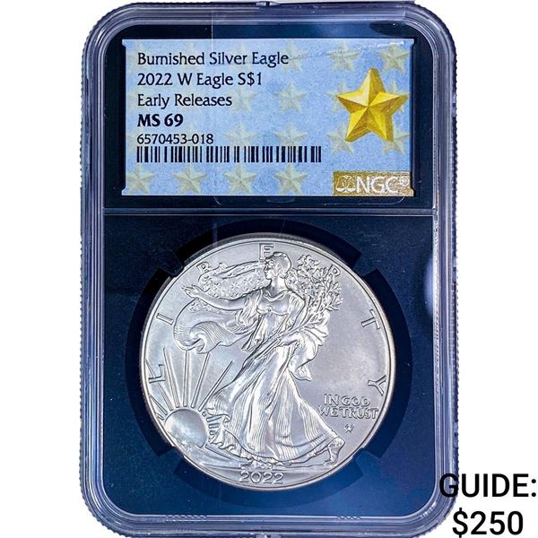2022-W Silver Eagle NGC MS69