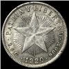 Image 1 : 1920 Cuba Silver 10 Centavos