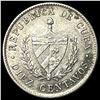 Image 2 : 1920 Cuba Silver 10 Centavos