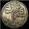 Image 2 : 1958 Guatemala Silver 5 Centavos
