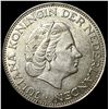 Image 1 : 1960 Netherlands Silver 2 1/2 Gulden
