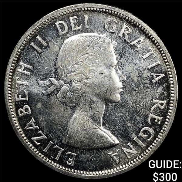 1955 Canada Silver Dollar