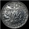 Image 2 : 1919 France Silver 50 Centimes