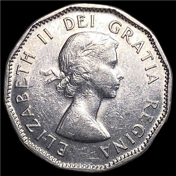 1957 Canada Nickel 5 Cents