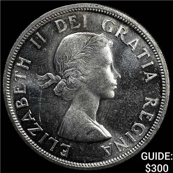1955 Canada Silver Dollar