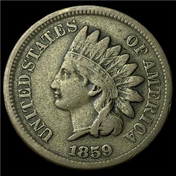 1859 Indian Head Cent LIGHTLY CIRCULATED
