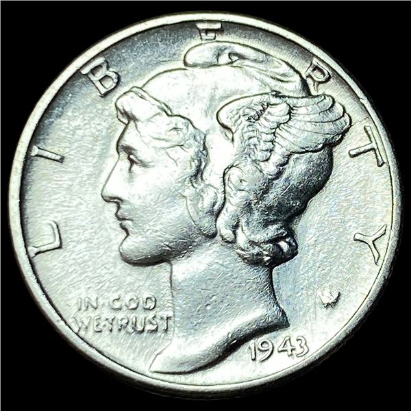 1943 Silver Mercury Dime UNCIRCULATED