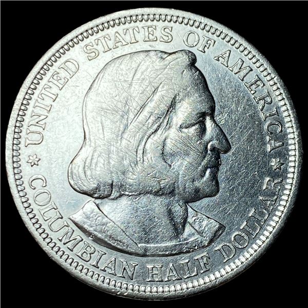 1893 Silver Columbian Expo Half Dollar UNCIRCULATED