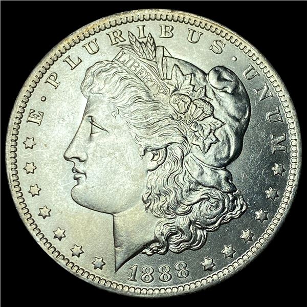 1888-O Silver Morgan Dollar GEM BU