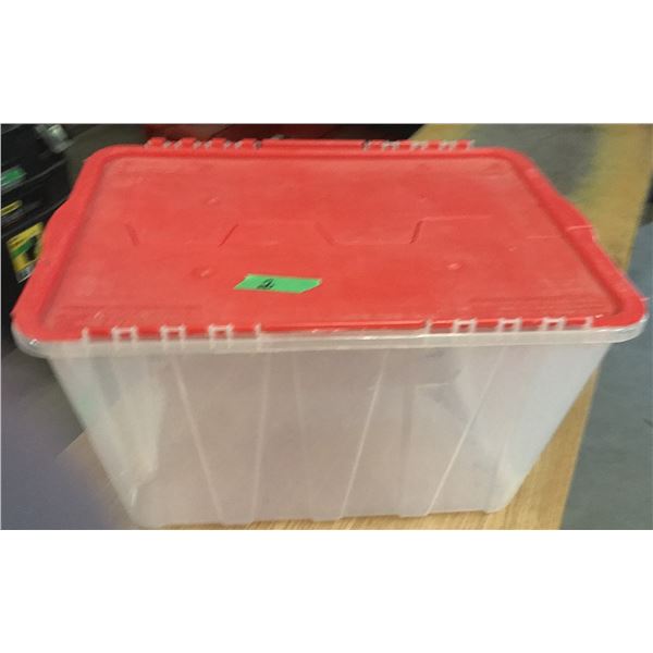 ESTATE:  PLASTIC STORAGE BIN