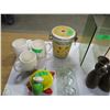 Image 1 : ESTATE:  BOX C/W GLASSWARE & ACCESSORIES