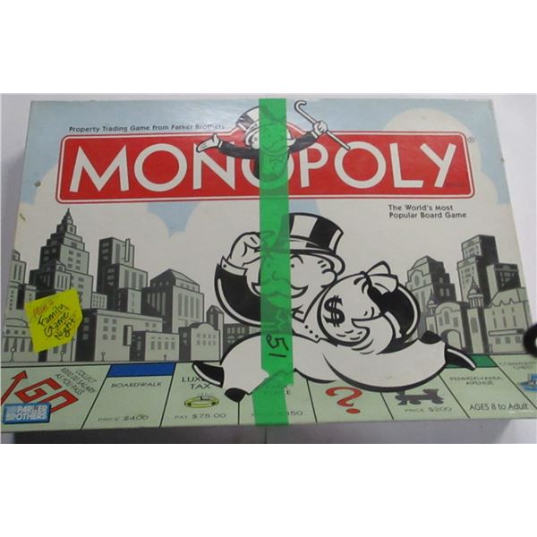 ESTATE:  MONOPOLY GAME