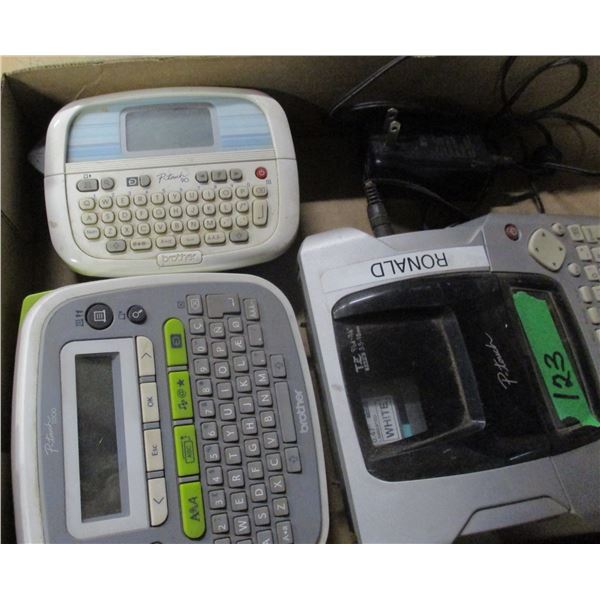 FLAT C/W BROTHER ELECTRONICS (LABELLERS, ETC)