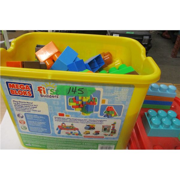 ESTATE:  FIRST BUILDER BLOCKS & TOTE