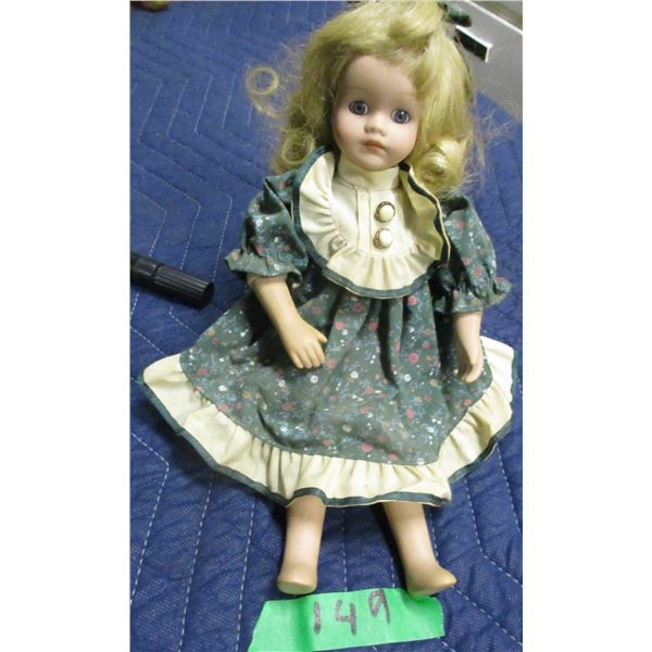 ESTATE:  APPROX. 12" BISQUE PORCELAIN COLLECTABLE DOLL