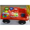 Image 1 : ESTATE:  TOY TRUCK WITH BLOCKS