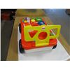 Image 2 : ESTATE:  TOY TRUCK WITH BLOCKS