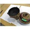 Image 3 : ESTATE:  ROUND METAL STORAGE UNIT