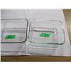 Image 5 : ESTATE:  2 GLASS CASSEROLES (APPROX. 9" X 7")