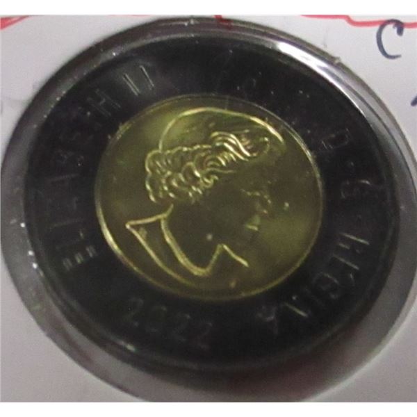 2022 CH/BU MEMORY QUEEN ELIZABETH CANADA TOONIE
