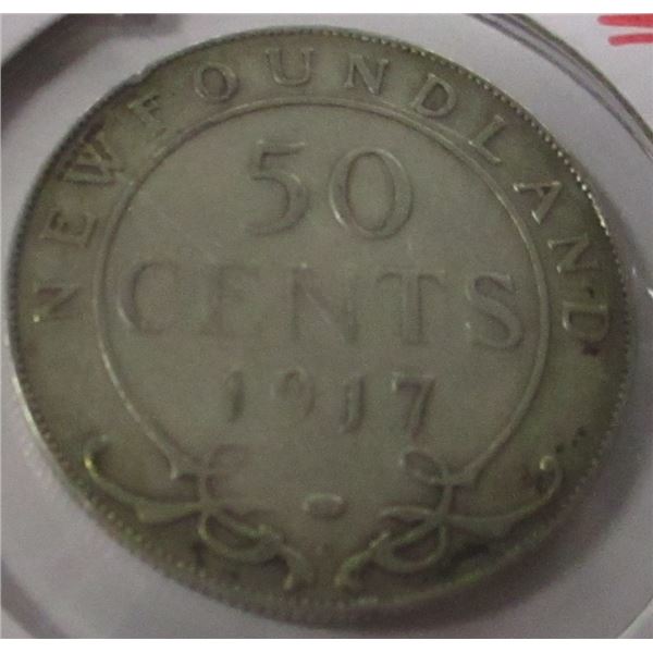 1917 NEWFOUNDLAND KING GEORGE VI DIME?