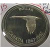 Image 1 : 1967 PROOF CAMEO CANADA SILVER DOLLAR
