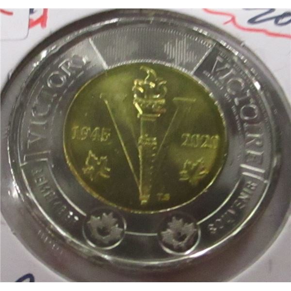 1945 - 202 CH/BU WORLD WAR VICTORY TOONIE