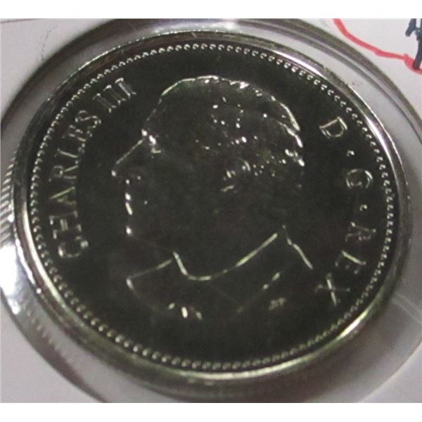 2023 PROOF LIKE CANADA KING CHARLES HALF DOLLAR