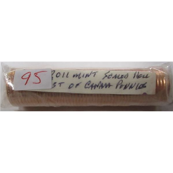 2011 MINT SEALED ROLL LAST OF CANADA PENNIES