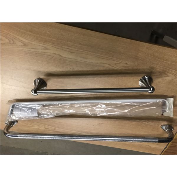 ESTATE:  2 TOWEL BARS & 1 CURTAIN ROD