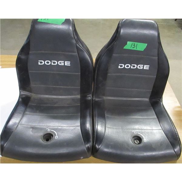ESTATE:  2 SMALL DODGE SEATS