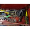 Image 1 : ESTATE:  RED TOOLBOX C/W CONTENTS