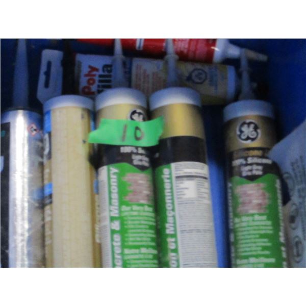 ESTATE:  BLUE TOTE C/W ASSORTED TOOLS