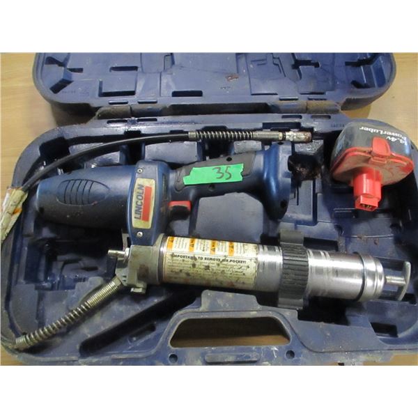 ESTATE:  LINCOLN AIR GREASE GUN (NO CHARGER)